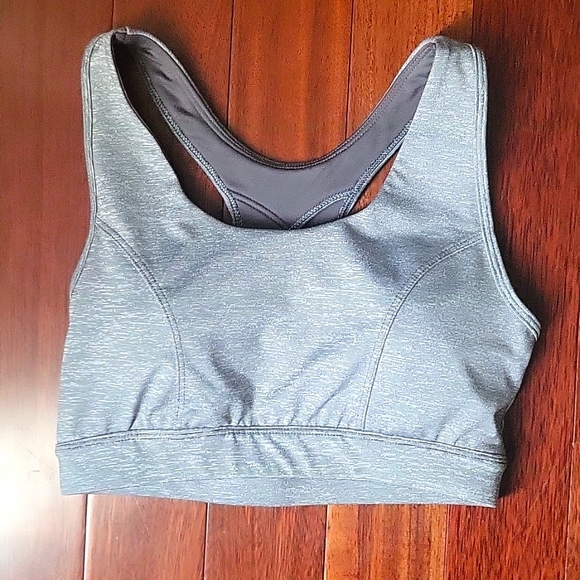 Tek Gear by Kohls Grey Sports Bra - Picture 1 of 4